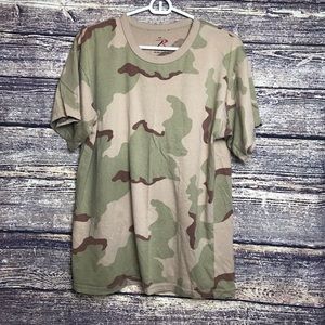 Men’s Large Rotnco Camo Basic Tee
